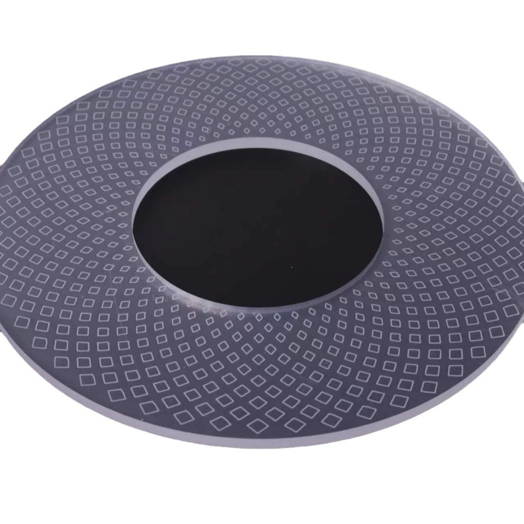 New Product Recommendation: Customized High-Transparent Acrylic Round Led Upward Light Guide Plate with Laser Engraving Pattern