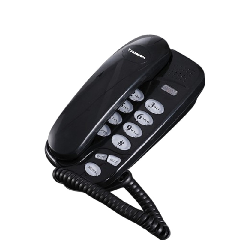 Manufacturer's Ready-Made Foreign Trade Kx-T580 Telephone Landline Business Hotel Hanging English Small Extension Wall-Mounted Machine