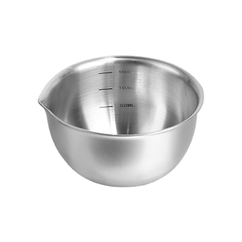 304 stainless steel baking bowl thickened graduated rice cup egg bowl complementary food ingredients bowl dish bowl