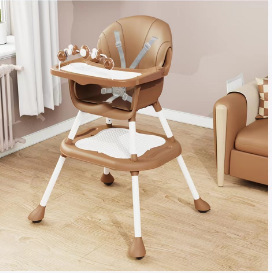Cross-border baby multi-functional dining chair growing chair children's drawing board building block table study table baby low chair dining plate