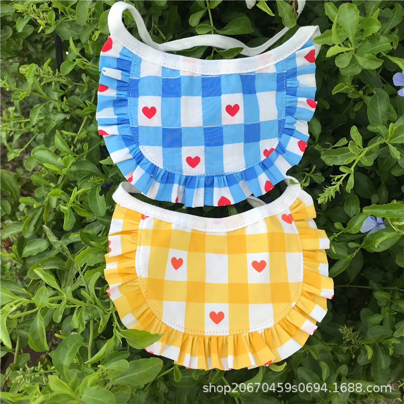 Новый нагрудник для кошек и собак, свежие милые аксессуары, ювелирные изделия для домашних животных, короткое полотенце для скользящих собак на Рождество