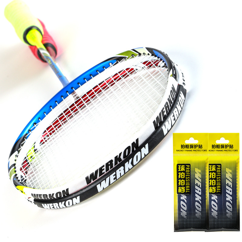 Badminton Racket Protector Frame Anti-Wear and Anti-Breakage Edge Anti-Scratch Edge Strip Protective Tube Cover Frame Racket Head Sticker