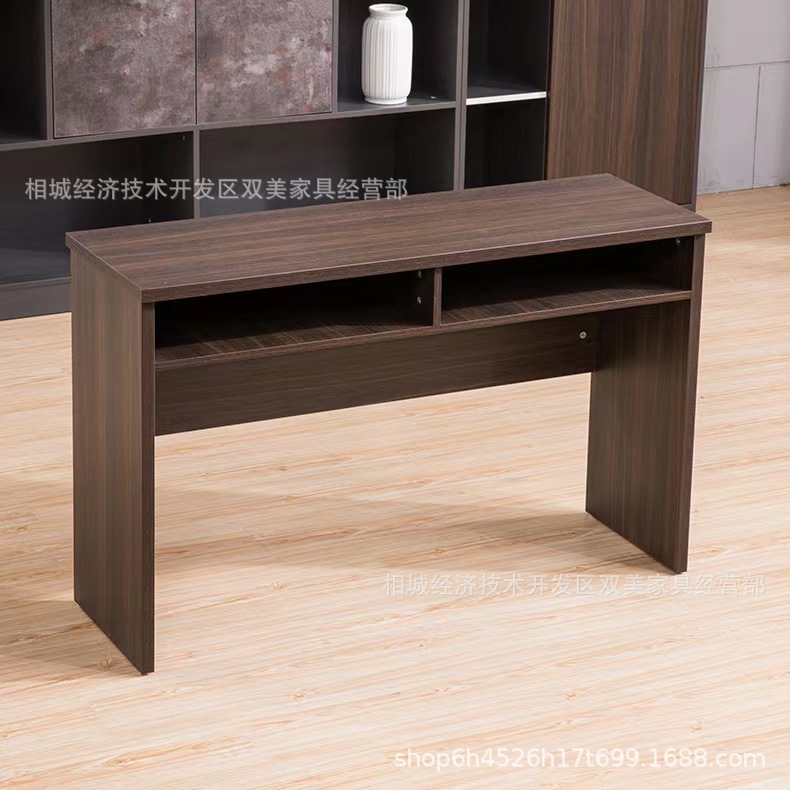 Modern Simple Long Table Table Panel Paint-free Panel Conference Table Double Three Person School Training Table Rostrum Table