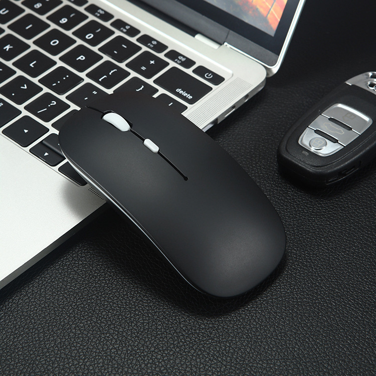 Cross-Border New Bluetooth Dual-Mode Wireless Mouse 2.4g Laptop Rechargeable Luminous Silent Office Mouse