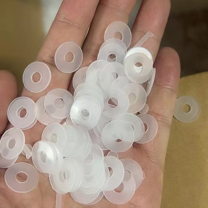 Оптовая продажа прозрачных ПВХ прокладок, износостойкая круглая плоская прокладка, водонепроницаемая прокладка, спецификации прокладки ПВХ могут быть установлены