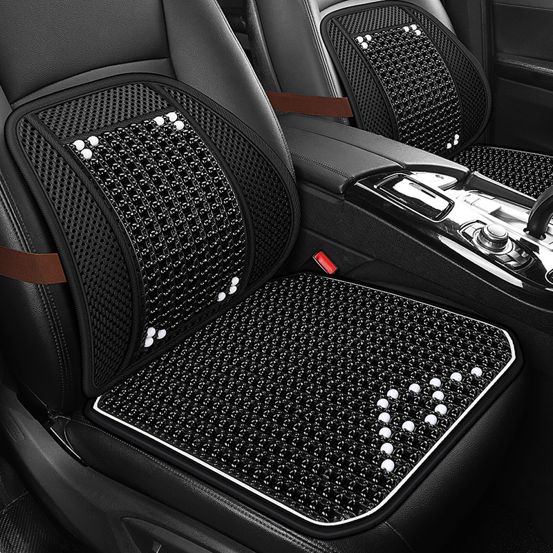 Новая летняя подушка из деревянных бусин 2023, высококачественные круглые деревянные бусины из клена, охлаждающий мат, оптовая продажа