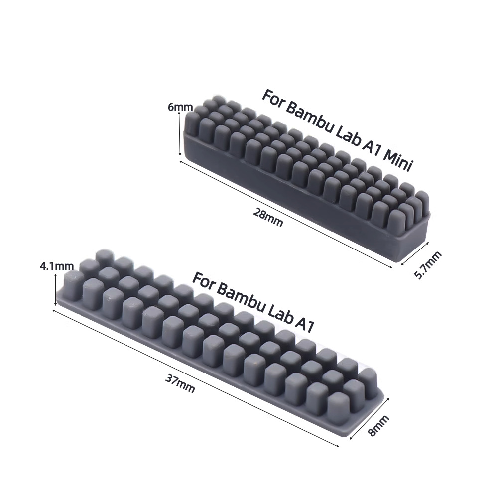 3D printer Bambu Tuozhu A1/A1 MINI model cleaning brush nozzle silicone brush kit easy to clean