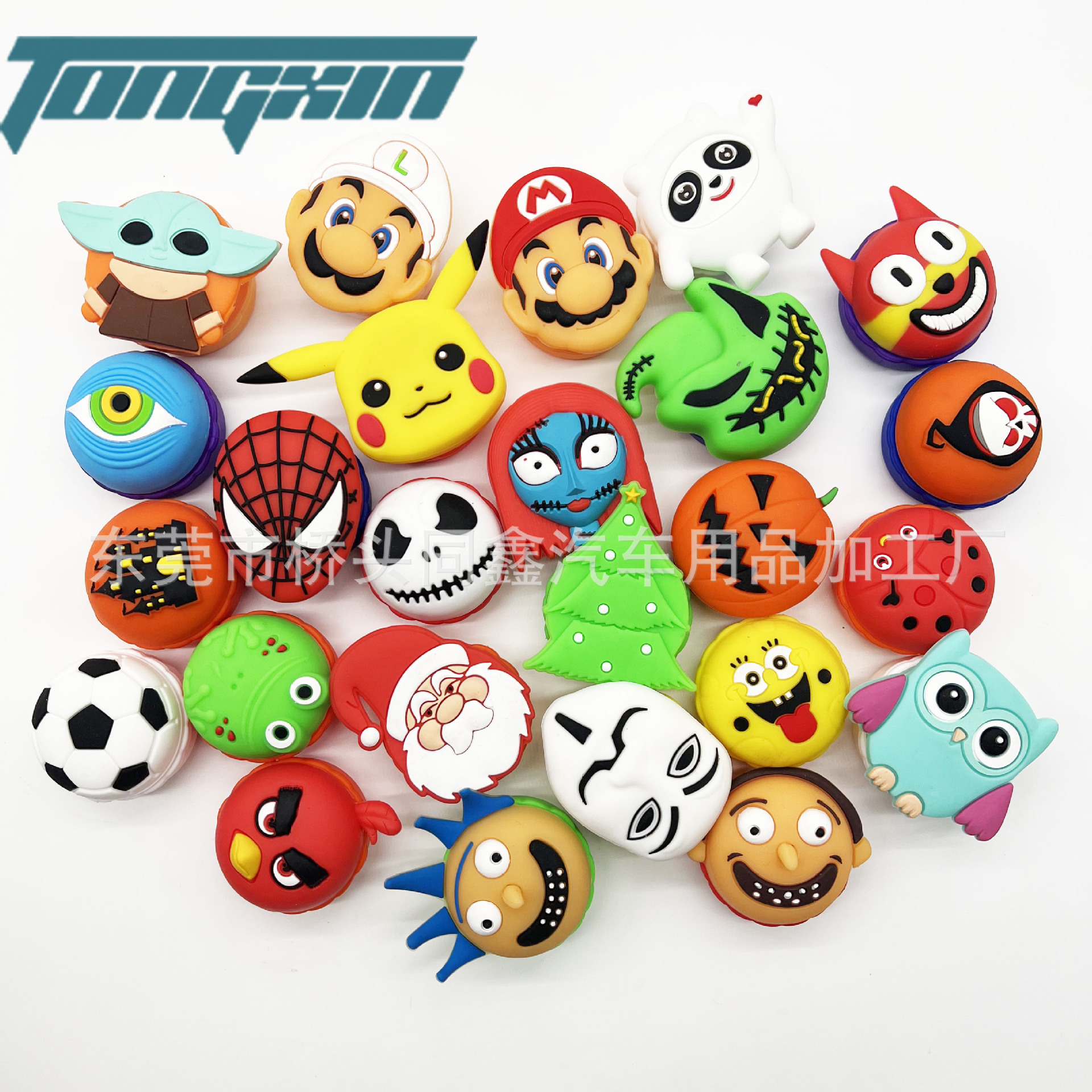 Factory Wholesale Creative Silicone Pipe Cartoon Silicone Gift Cartoon Animal Glue Doll Can Be Designed