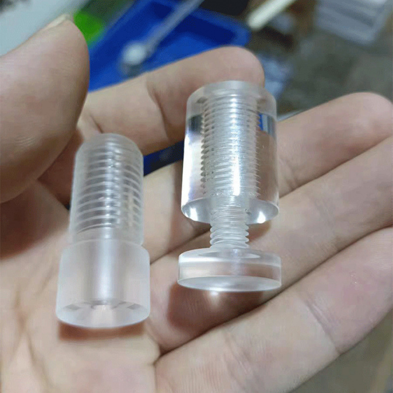 Transparent Frosted Acrylic Plate Translucent Plexiglass Square Round Rod Sandblasting Polishing Cnc Lathe Pmma