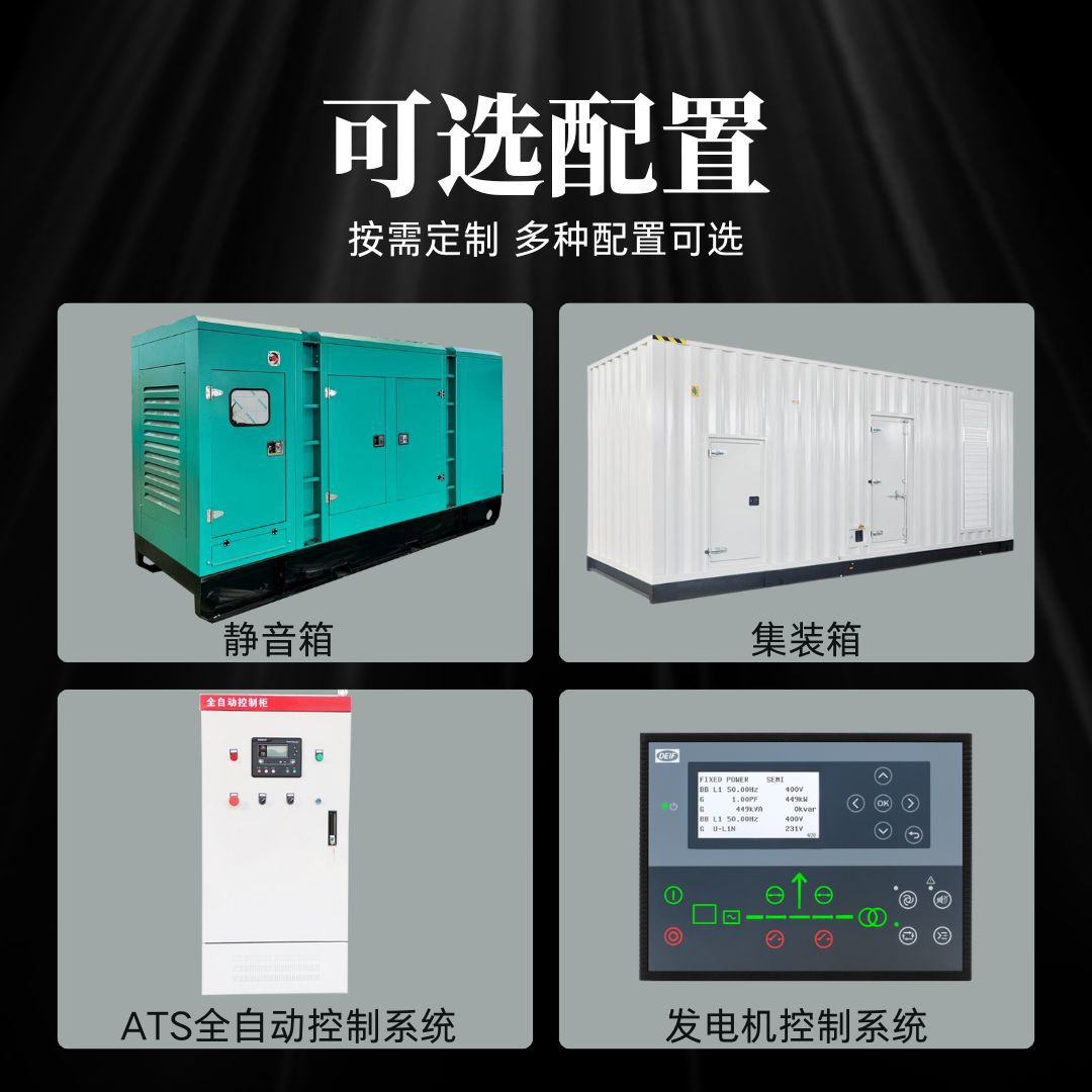 10-4000Kw Gas Generator Set Large Power Station Natural Gas Biogas Oil Field Farm High Power