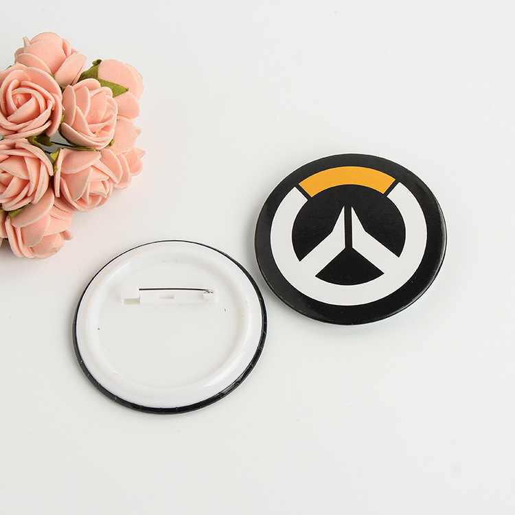 Creative Tinplate Badge Customized Student Cartoon Animation Badge Advertising Event Badge Manufacturer