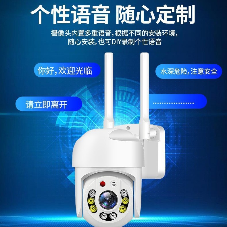 Factory Direct Supply Small A6 Dome Camera 1.5inch Hd Outdoor Waterproof Wireless Wifi Security Monitor Camera Head