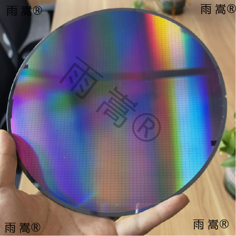 Tsmc Cpu Wafer Фотолитография Чип Scrap Кремниевый Вафель Обучение Тест