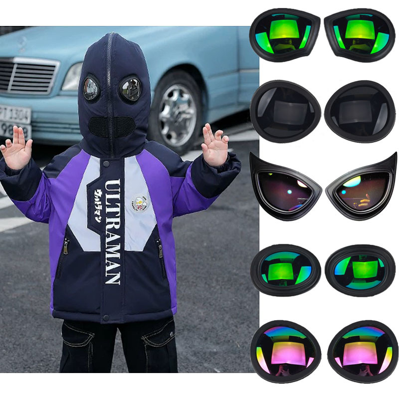 Одежда Шапка Солнцезащитные Очки Взрослые Детская Одежда Пуховик Ультраман Человек-Паук Очки Силиконовое Кольцо Прямые Продажи Завода