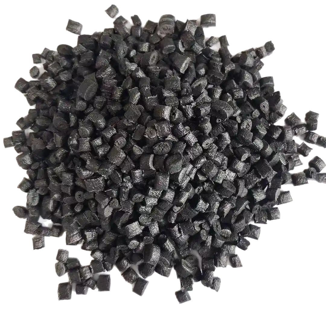 Rpbt Fiber-Added Fire-Retardant V0 Recycled Material Grs Certified Injection Molding Acid and Alkali Resistance and Good Toughness Pbt Recycled Material