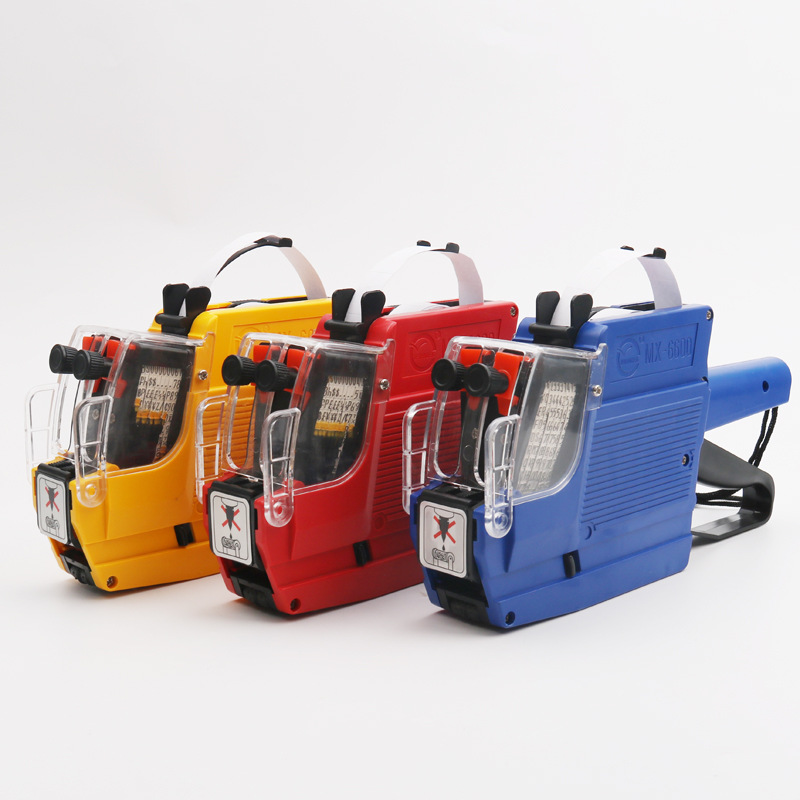 Factory Direct 6602 Pricing Machine Crown Double Row Pricing Machine Supermarket Date Price Marker Pricing Machine