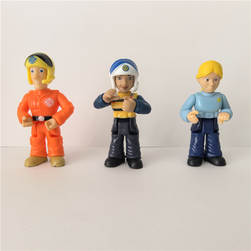 No Inscription Bulk Small Life Saving Team Fireman Sam Fireman Sam Hand Doll Ornaments Doll