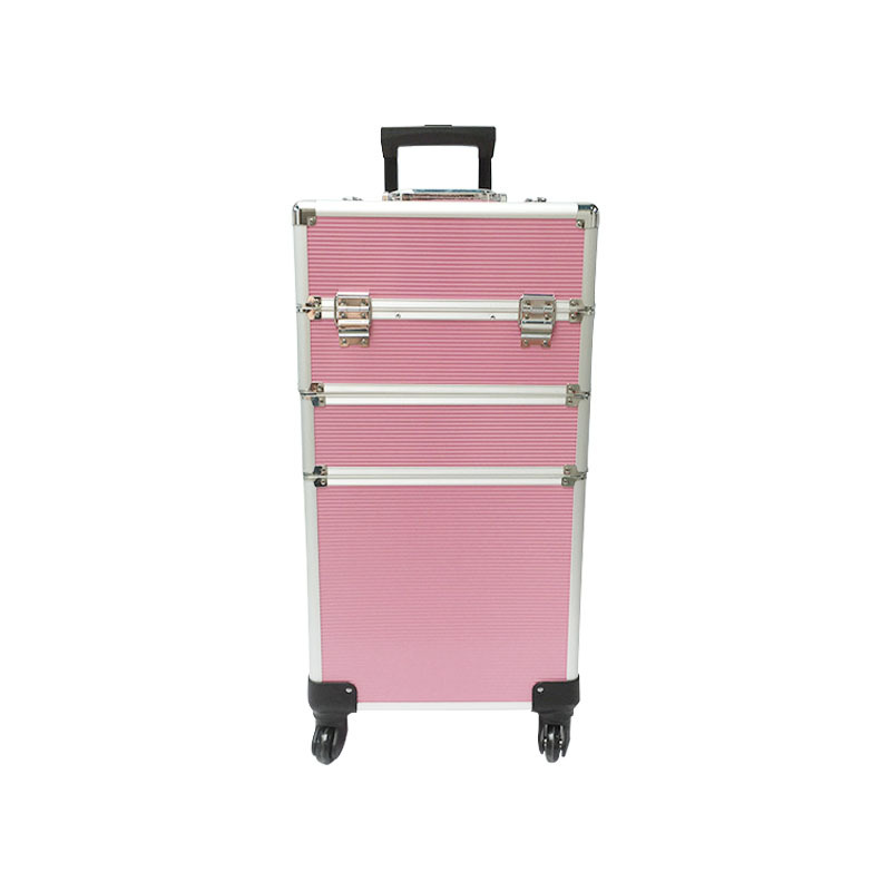 Foshan Trolley Makeup Case Universal Wheel Trolley Case Silent Production Specializing Makeup Nail Art Show Tool Set Box
