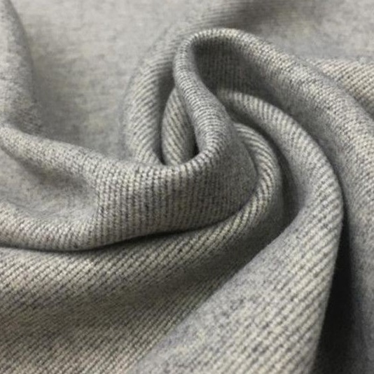 Warm wool-like Starry Sky woolen micro-elastic solid color autumn and winter pants vest skirt small suit suit windbreaker clothing cloth fabric