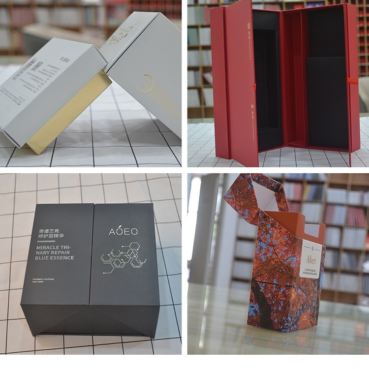 Gift Box Empty Box Packaging Box Classy Specialty Gift Box Tea New Box Universal Health Care Product Cosmetics Gift Box