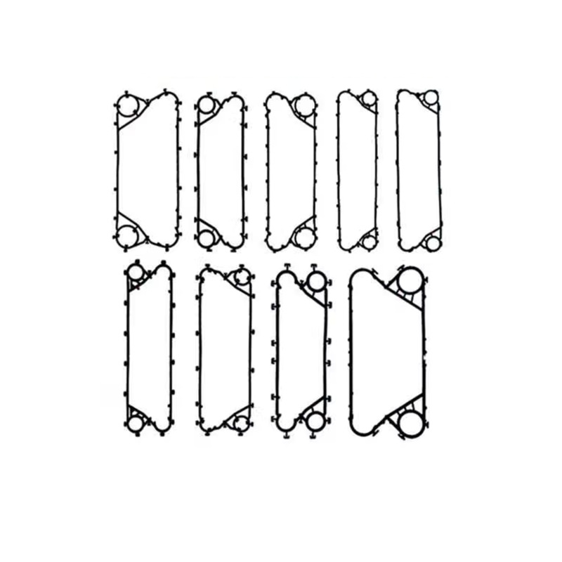 In-Stock Supply of Plate Heat Exchanger Gaskets, Heat Exchanger Strips, Cooler Plate Gaskets, Corrosion-Resistant
