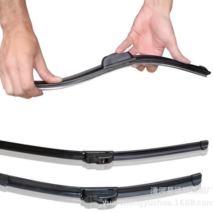 Универсальный U-образный стеклоочиститель для автомобилей, бескаркасный, S850, индивидуальный T170