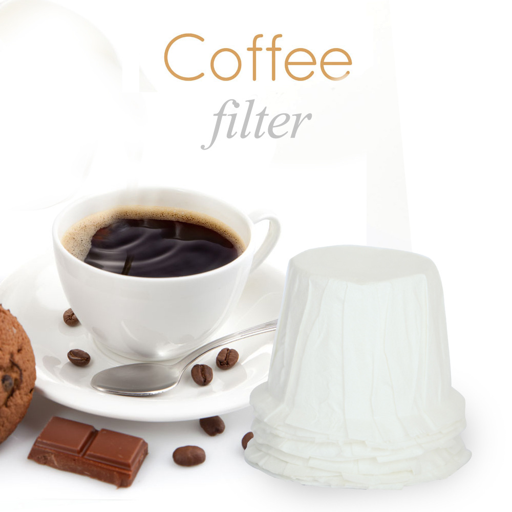 Preferred KCUP paper cup type coffee filter paper hand coffee filter paper drip coffee machine filter paper 100 pieces