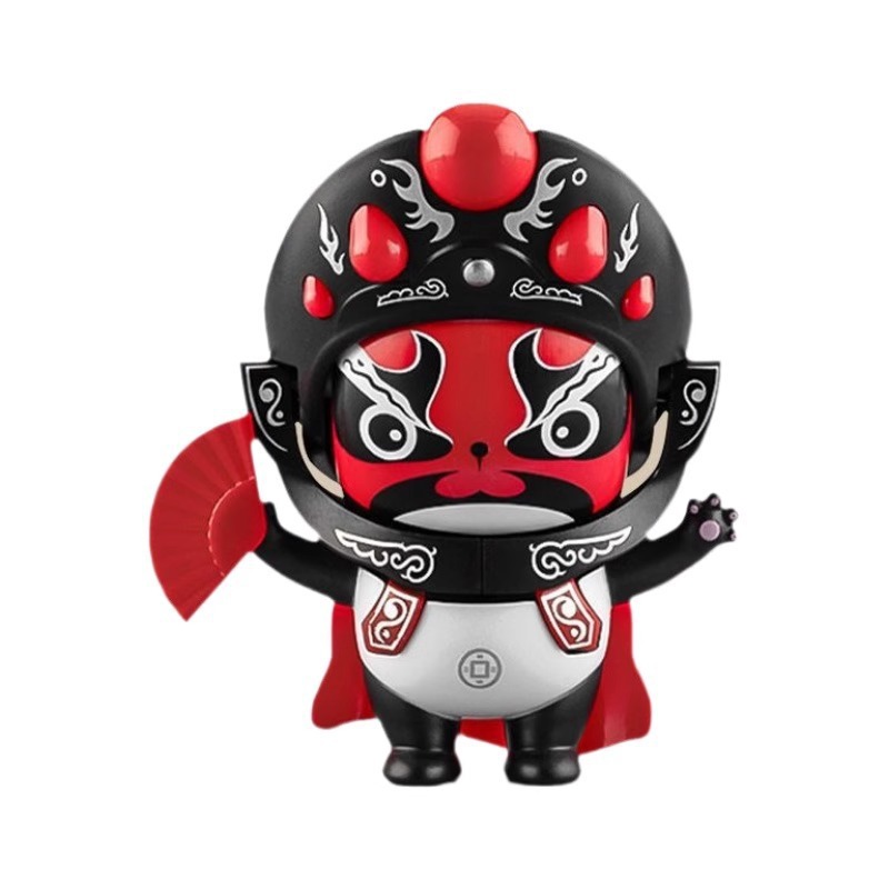Internet-Famous Panda Face-Changing Sichuan Opera Doll Animal Figurine, Chinese-Style Street Stall Holiday Gift, Direct Sales from the Manufacturer