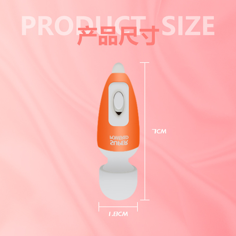 Portable Women's Mini AV Vibration Massage Stick Orgasm Stimulation G-spot Jumping Egg Masturbator Adult Sex Fun