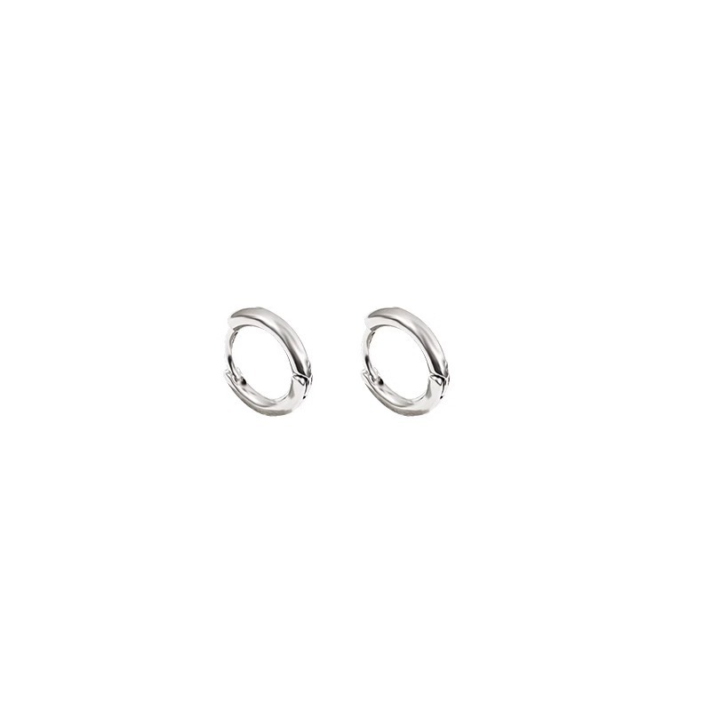 Earrings, Earrings, Ear Bone Nails, Women's Pierced Ears, Niche High-End Plain Hoop Earrings, Earrings, Earrings for Women