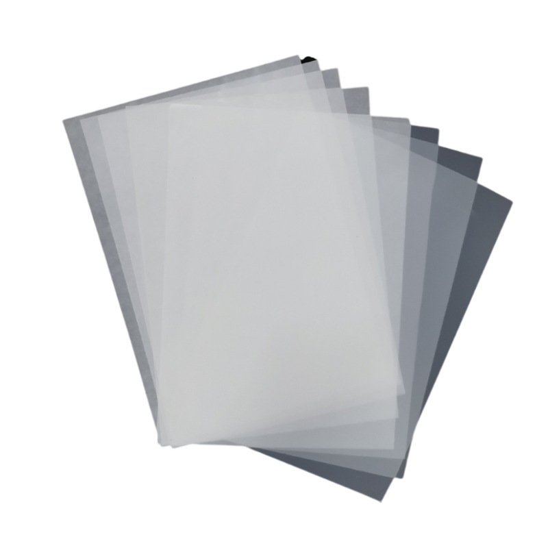 Factory Direct Sales Dtf White Ink Single-Sided Heat Transfer Film A3-A4 Cold/Hot Tear Transfer Film Dtf Single-Sided Printing Film