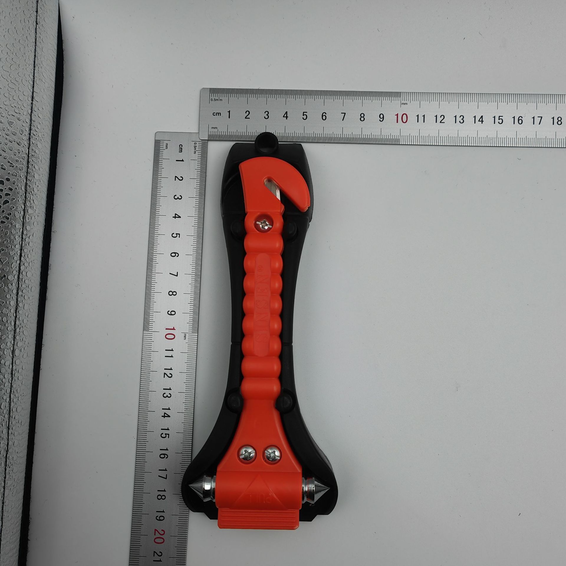 Car Safety Hammer Emergency Window-Breaking Tool for Tempered Glass, Fire Rescue Hammer, Multi-Functional Escape Hammer