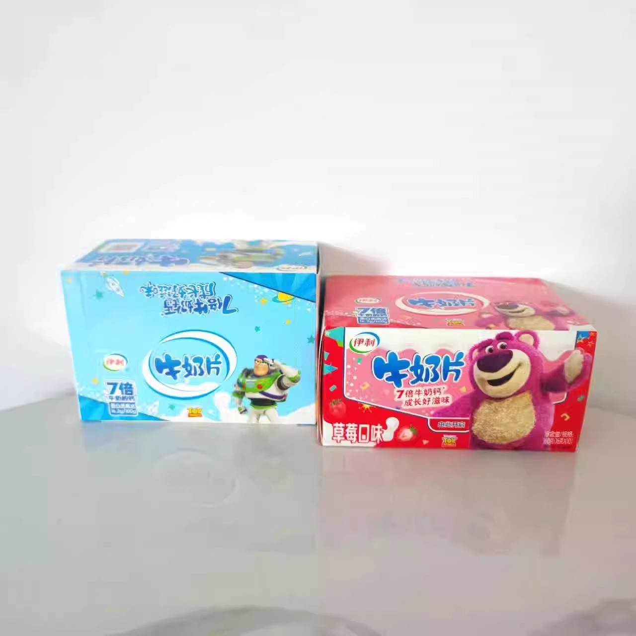 Milk Slices 16g Strawberry Orange Original Flavor Baby Dry Cheese Slices Snack Convenience Store Wholesale