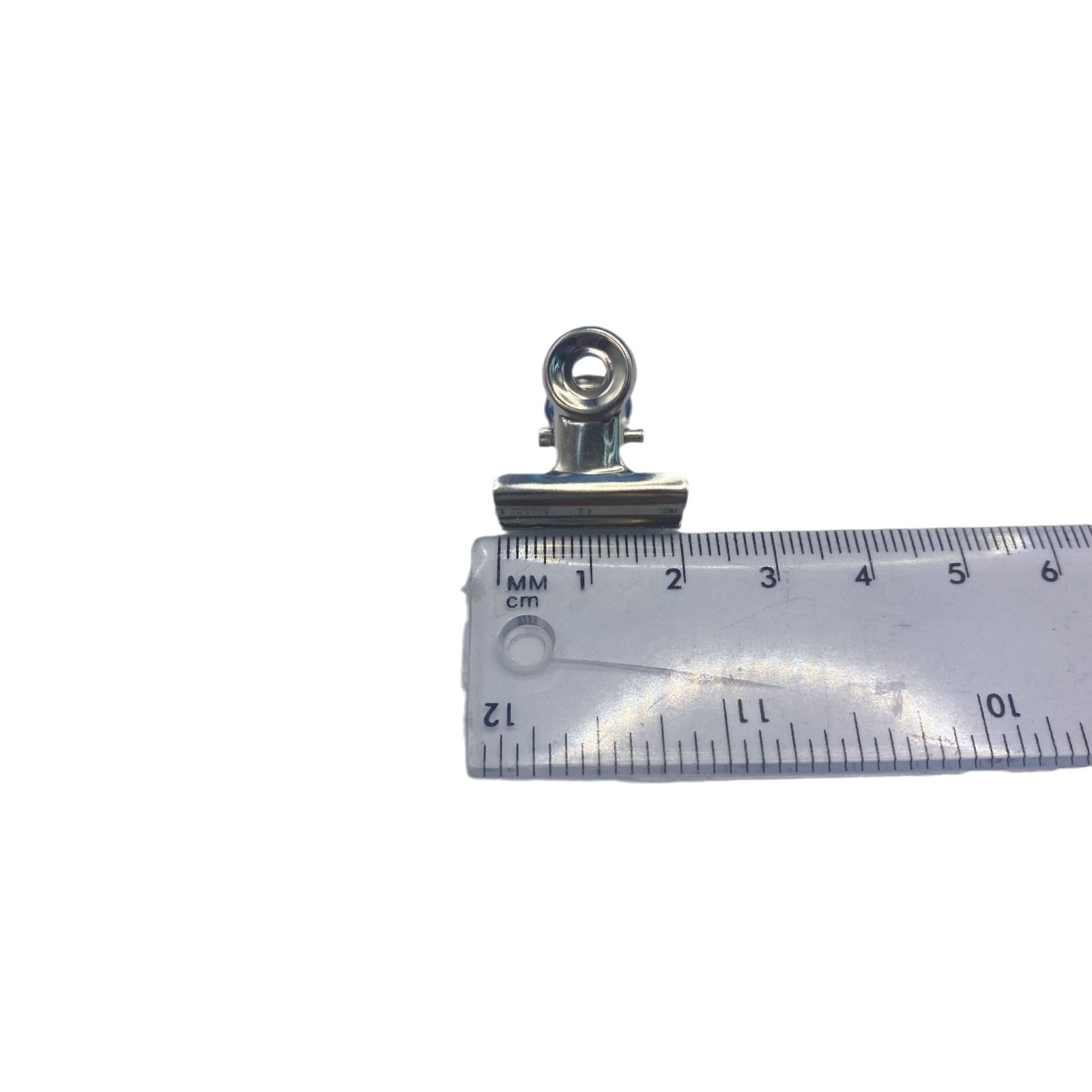 Retro Round-Head Clip Cute Student Storage File Organizer Fixed Receipt Clip Colorful Binder Clip Ticket Clip