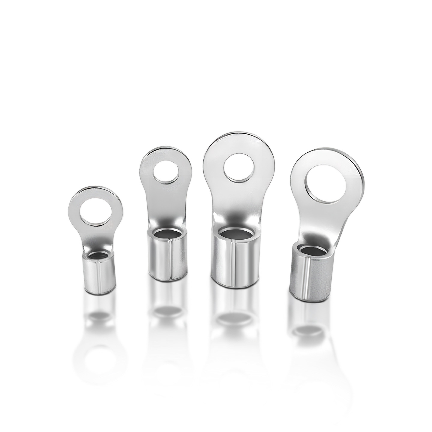 Cnxi Huaxi Technology Rnb Cold-Pressed Terminal Round Terminal Block O-Shaped Bare Terminal Copper National Standard Factory Direct Supply