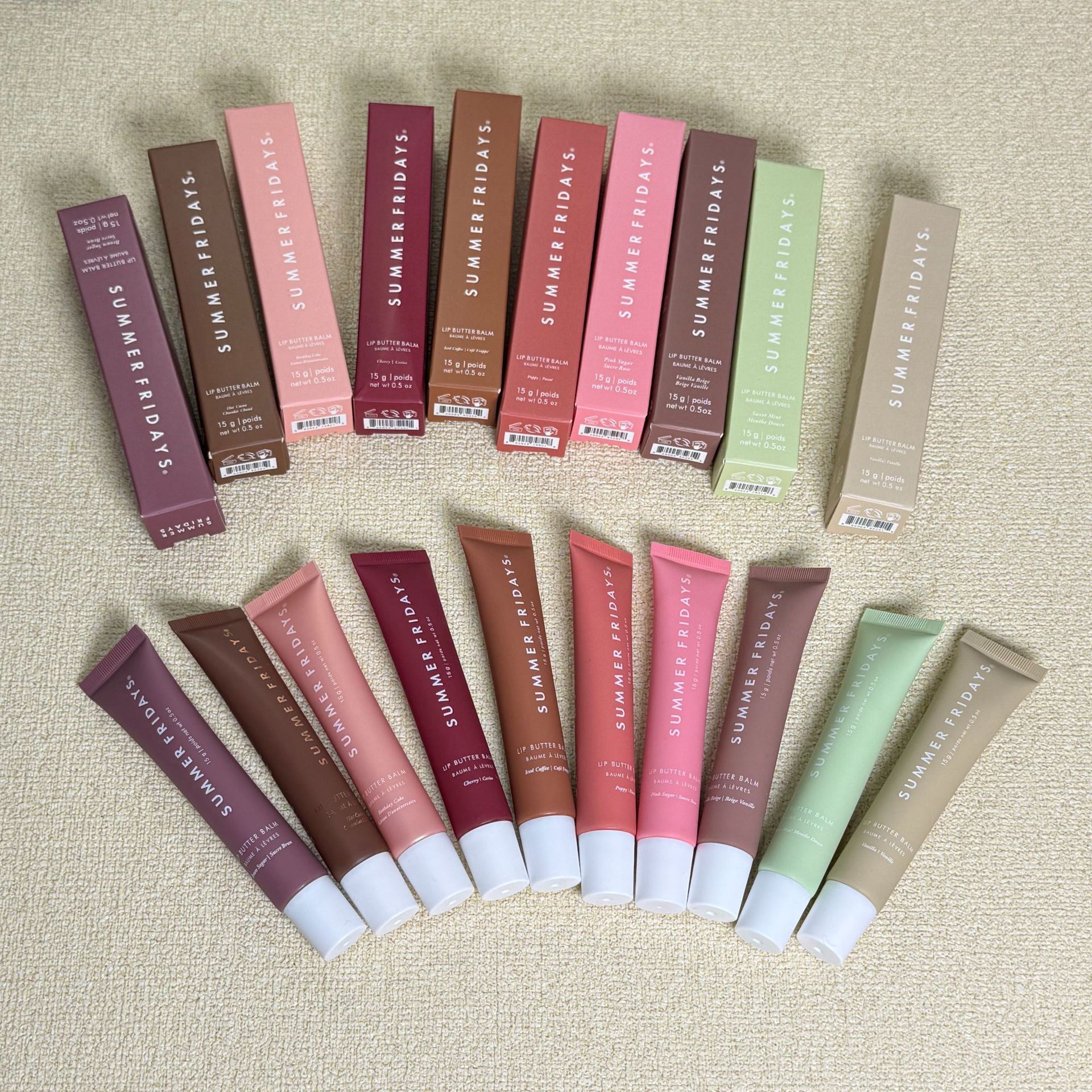 American Summerfridays Lip Mask Lip Gloss Lip Balm Lip Oil Moisturizing Shiny Lip Balm 15Glip Balm