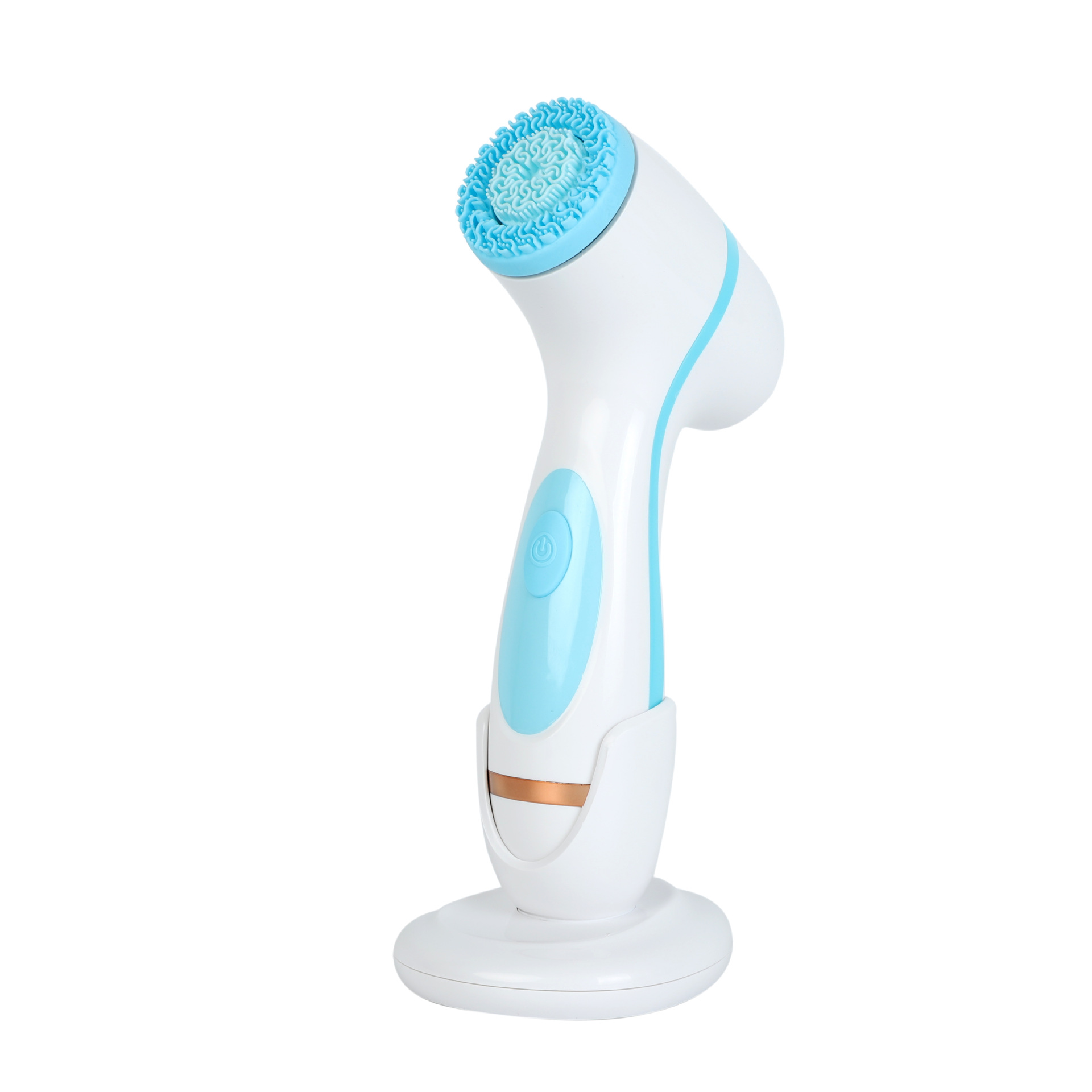 Cross-border New Electric Facial Wash Rechargeable Household Multifunctional Waterproof Massage Beauty Instrument Portable Facial Cleanser