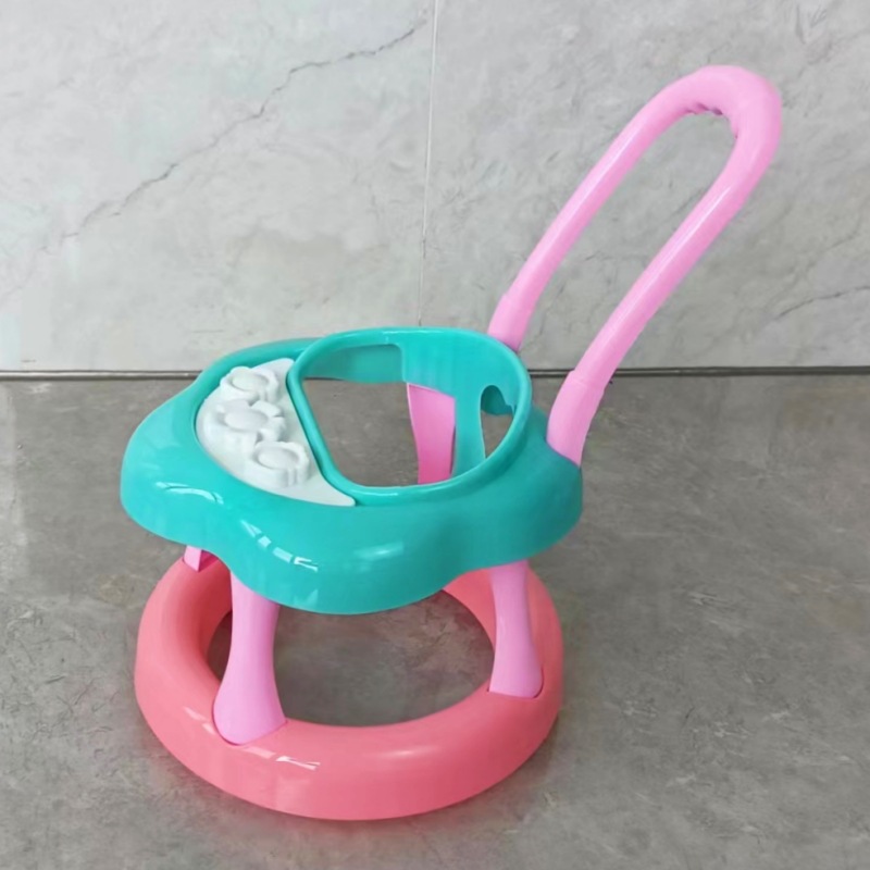 Children's trolley simulation girl's trolley with doll baby play house game plastic toy suit matching