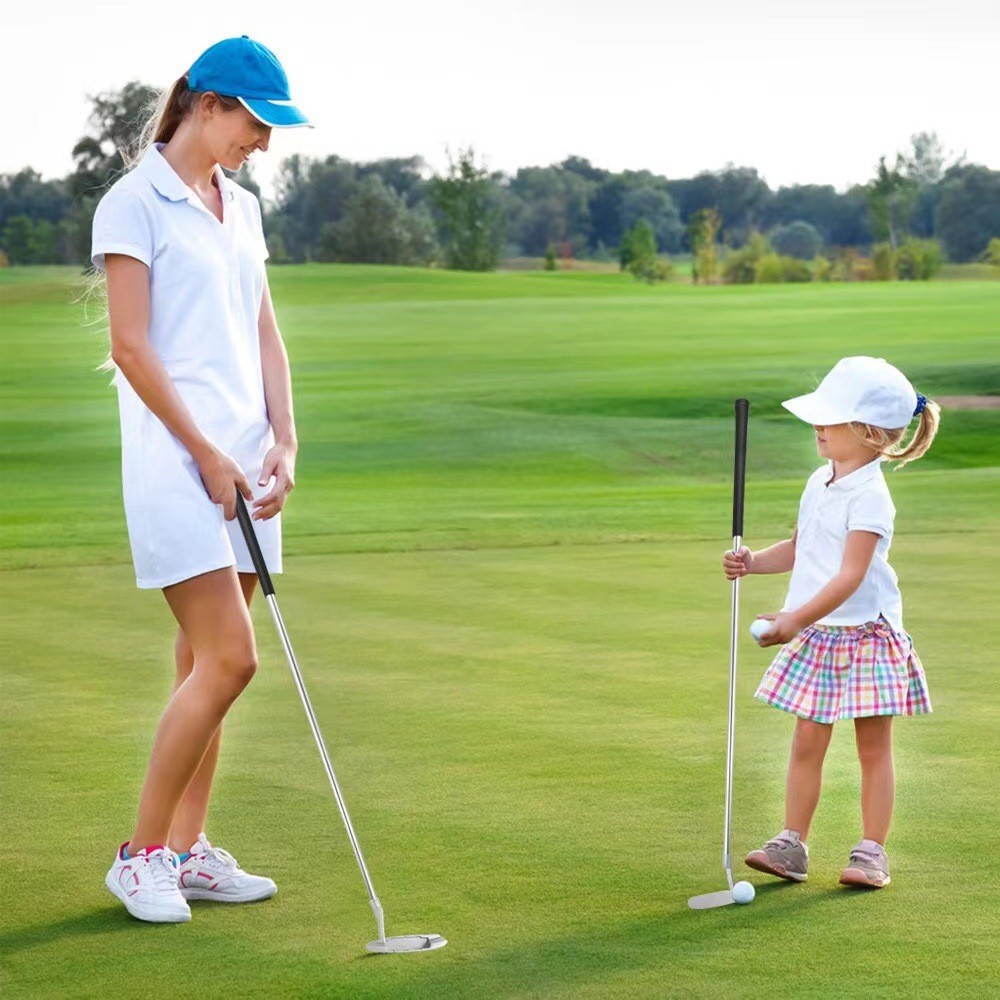 Cross-Border Hot Selling Golf Club Golf Three-Section Combination Double-Sided Putter Zinc Alloy Beginner Adult Putter