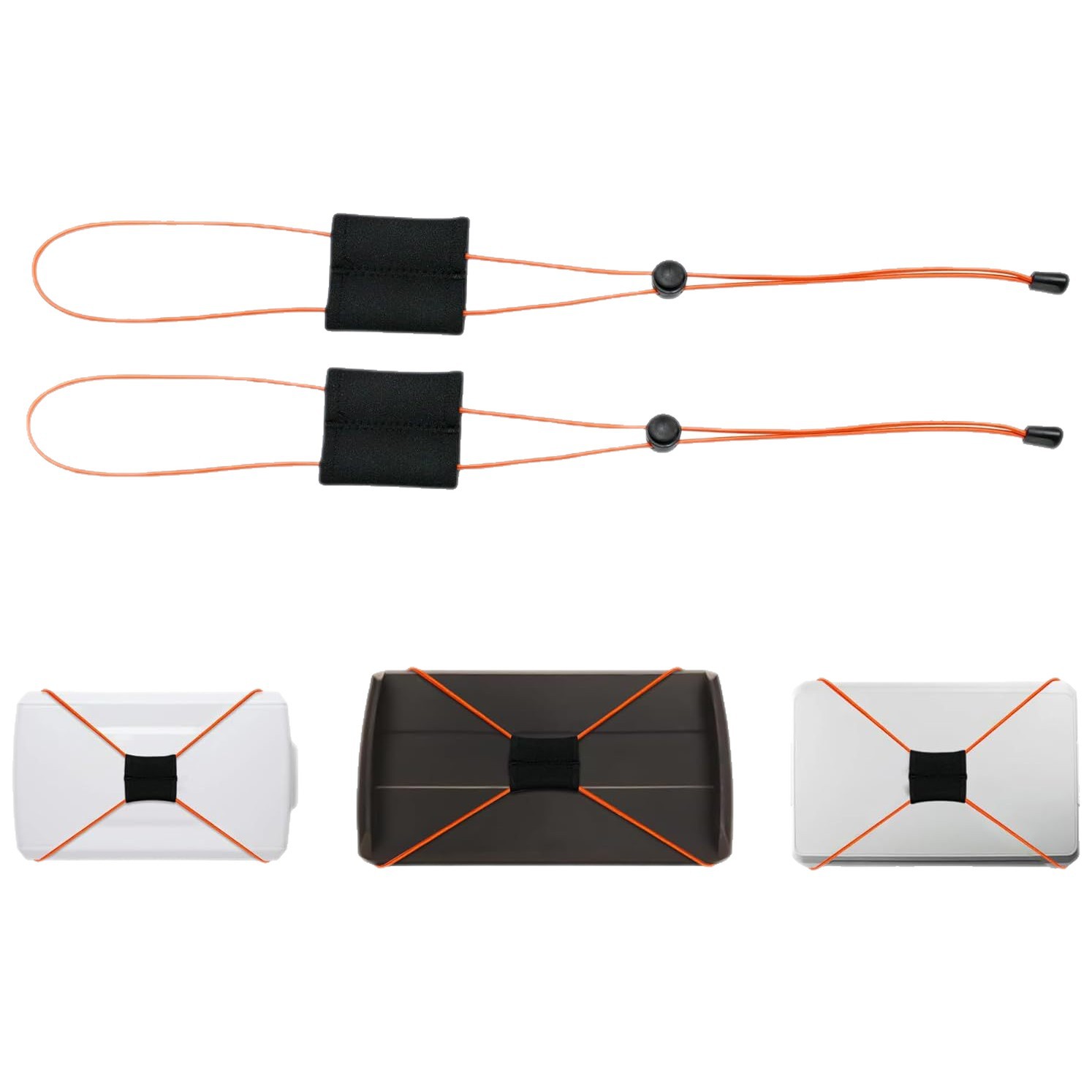 Fishing Chart Cover Strap, Adjustable Fish Finder Cover Stretch Strap with Adjustable Buckle and Retractable