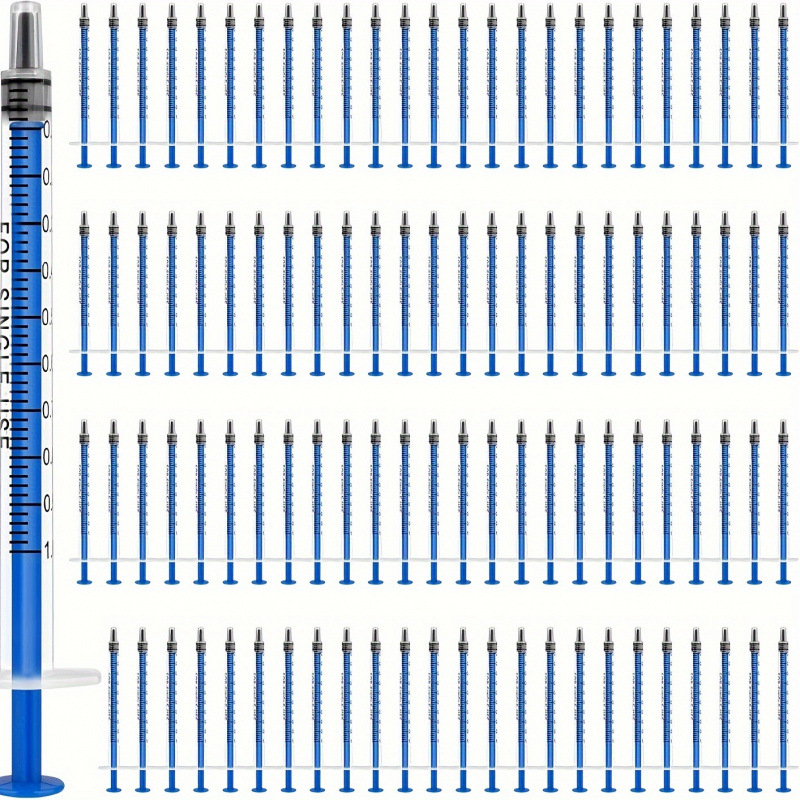 2026 Новый кросс-бордерный дропшиппинг 100 упаковок стерильных шприцев по 1 мл