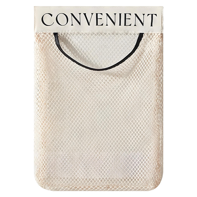 Net Bag Storage Bag Kitchen Wall-mounted Garbage Bag Storage Bag Large Opening Sundries Hanging Bag Large Capacity Storage Bag