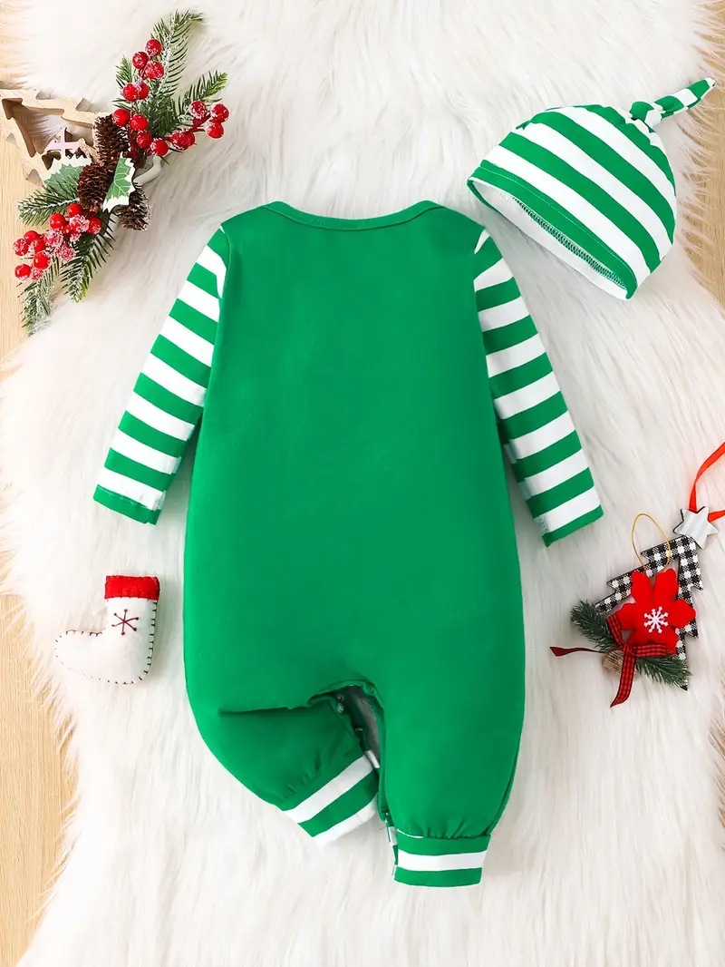 Children's Christmas Clothes Baby Halloween Print Set Amazon Children's Christmas Two-Piece Jumpsuit