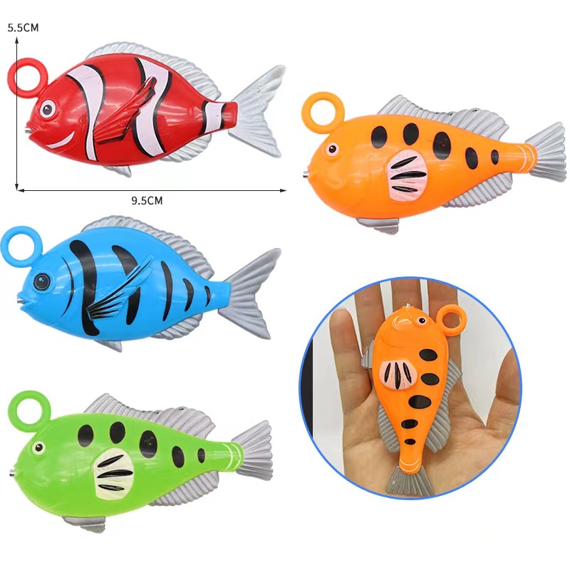 Bulk Fishing Toys Factory Wholesale Kindergarten Playground Magnet Plastic Small Fish Double Sided Stereo Children Fishing