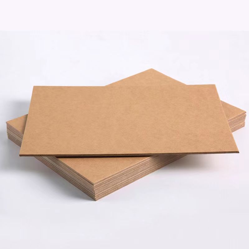 Ready-Made Wrapping Paper Cardboard Renewable Kraft Paper Any Thickness Size Roll Compartment Ox Cardboard Wholesale