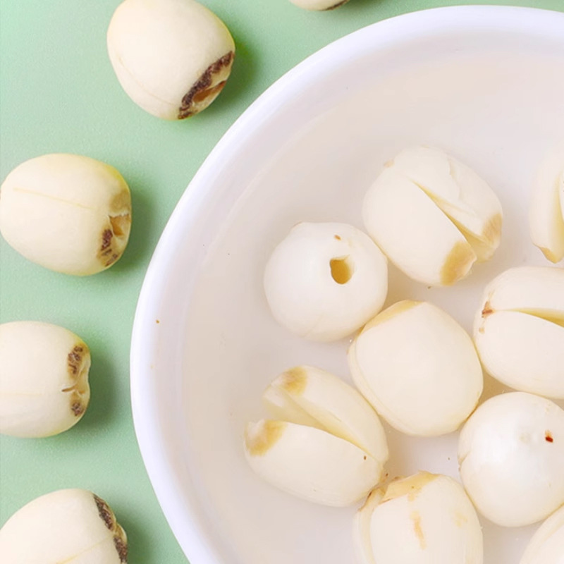 Wanyun family lotus seed 180g bottle lotus seed coreless lotus seed peel lotus seed factory direct a generation of hair