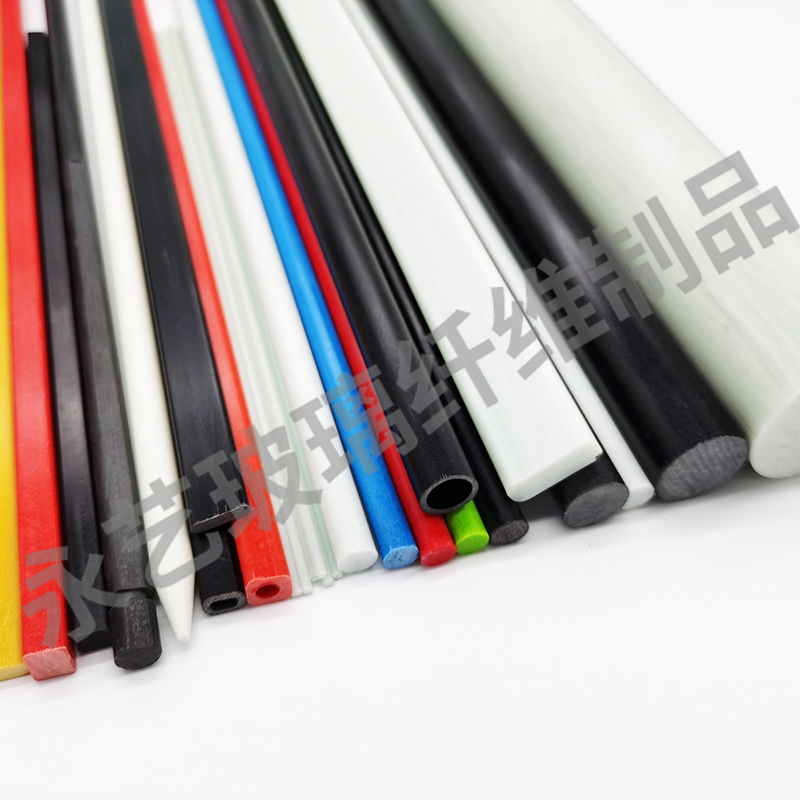 Supply Fiberglass Rod Fiberglass Tube Alkali-free Fiberglass Rod Not Easy to Corrosion Fiber Rod Factory Wholesale