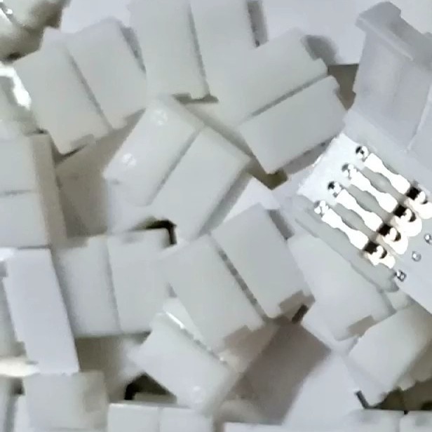 4P Light Strip Row Pin 2.54 Light Strip Solderless Connector 10mm Docking Connector Solderless Buckle Rgb Light Strip