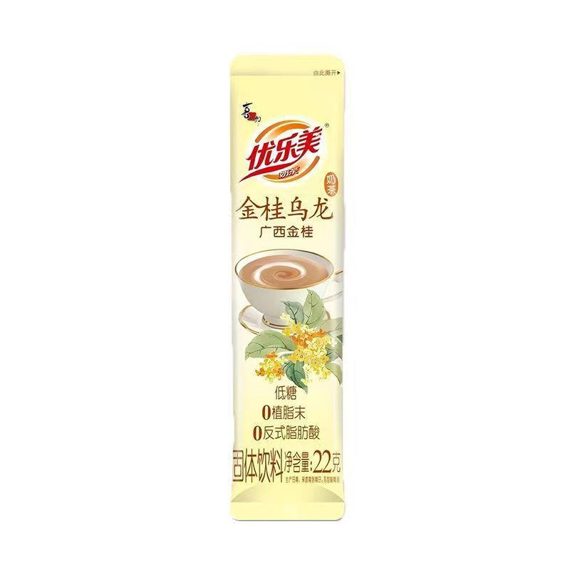 Youlemei Milk Tea 22g Low Sugar Bagged Golden Osmanthus Oolong Jasmine Snow Bud New Product