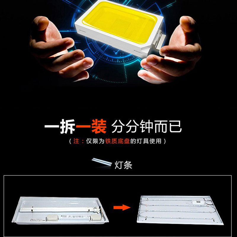 Fsl Foshan Lighting Led Ceiling Light Core for Living Room and Bedroom Renovation, Strip Light Bead Light Source Module, Full Spectrum
